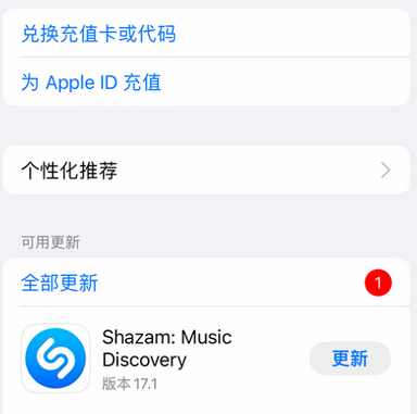 昌吉苹果维修分享无法在iPhone上下载或更新应用办法 