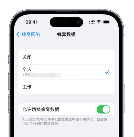 昌吉苹果维修服务分享如何在iPhone上使用双卡 